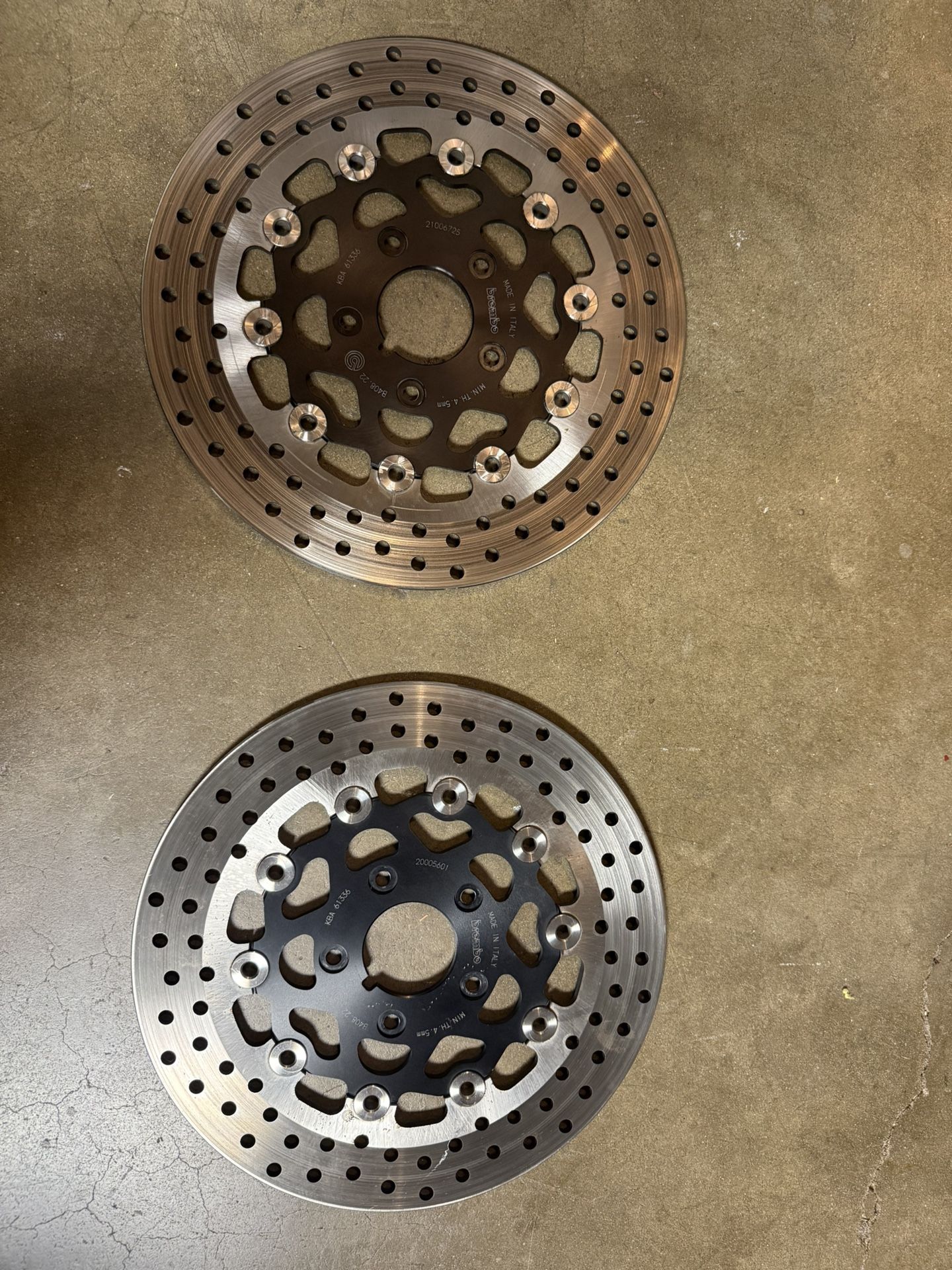 Harley Davidson Brembo Floating Rotors