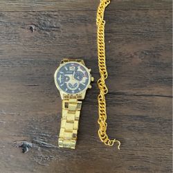 Watch And Bracelet