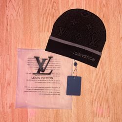 Black and Grey Beanie