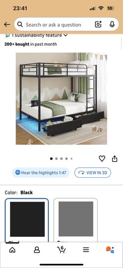 New Full Over Full Bunkbed