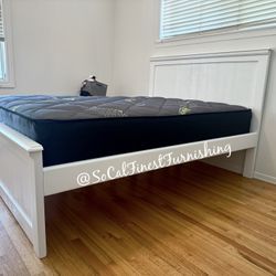 Queen Bed With Mattress