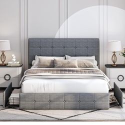 BED FRAME QUEEN SIZE NEW