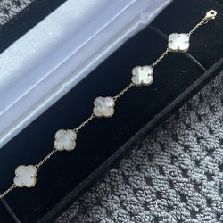 Clover 14K Bracelet 