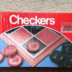 New! Fun Board Game - Checkers - 6+ Ages