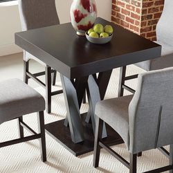 Brand New In Box Closeout!5pcs  Dining Set, Table, Kitchen Table Set, Casual Dining Set, Dining Room Table And Chairs, Counter Height Dining Set