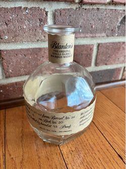 Blantons bourbon bottle