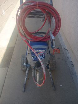 PINTADORA GRACO XR 9 BUENAS CONDICIONES TRABAJANDO LA PUEDO CALAR
