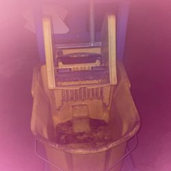 Commercial Janitorial Cart W/ Commercial Mop Bucket