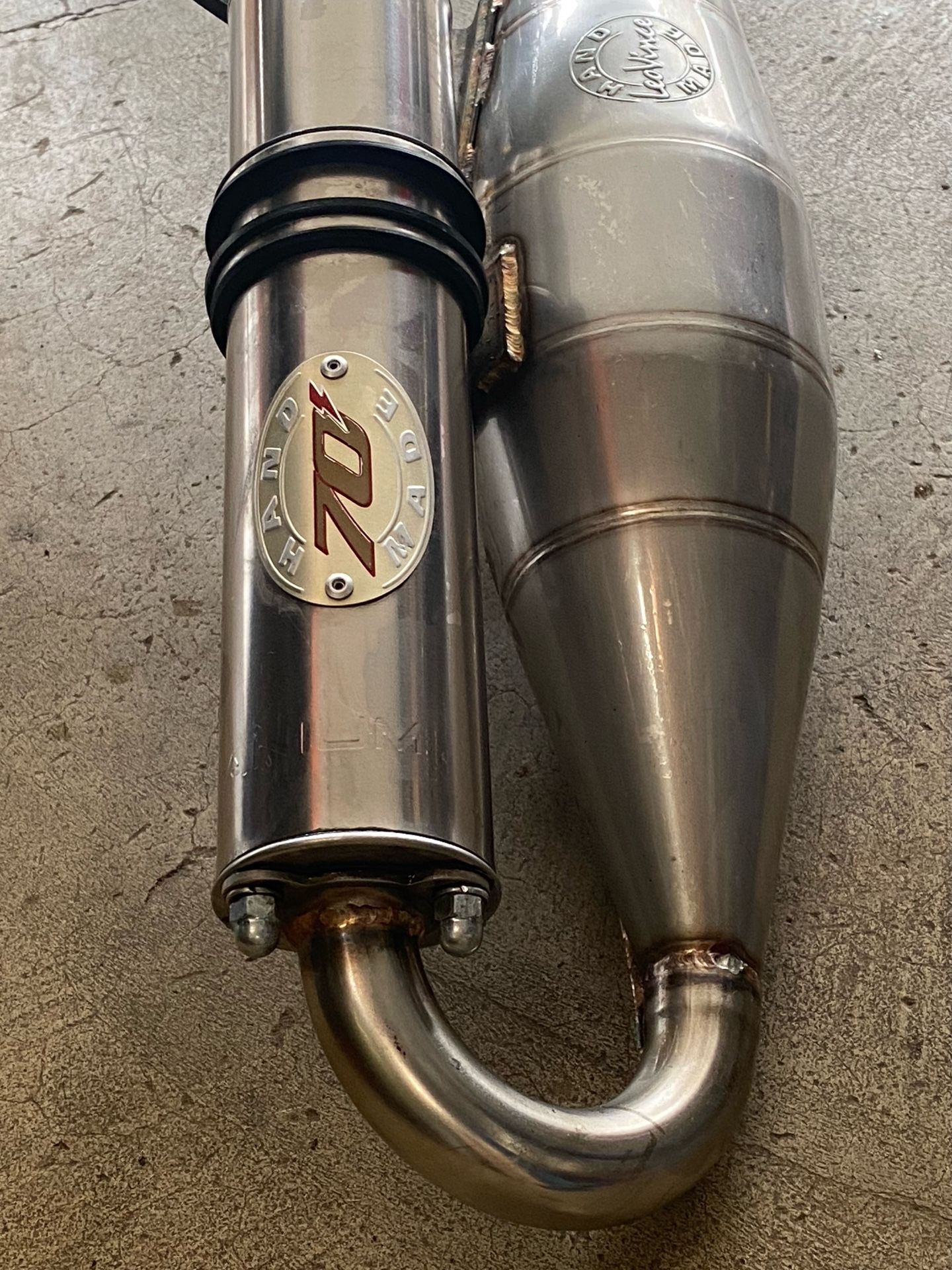 Yamaha Zumba Exhaust Pipe