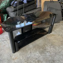 Black Glass Entertainment Center