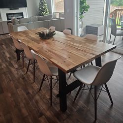 Ikea Dining Table and 8 Chairs