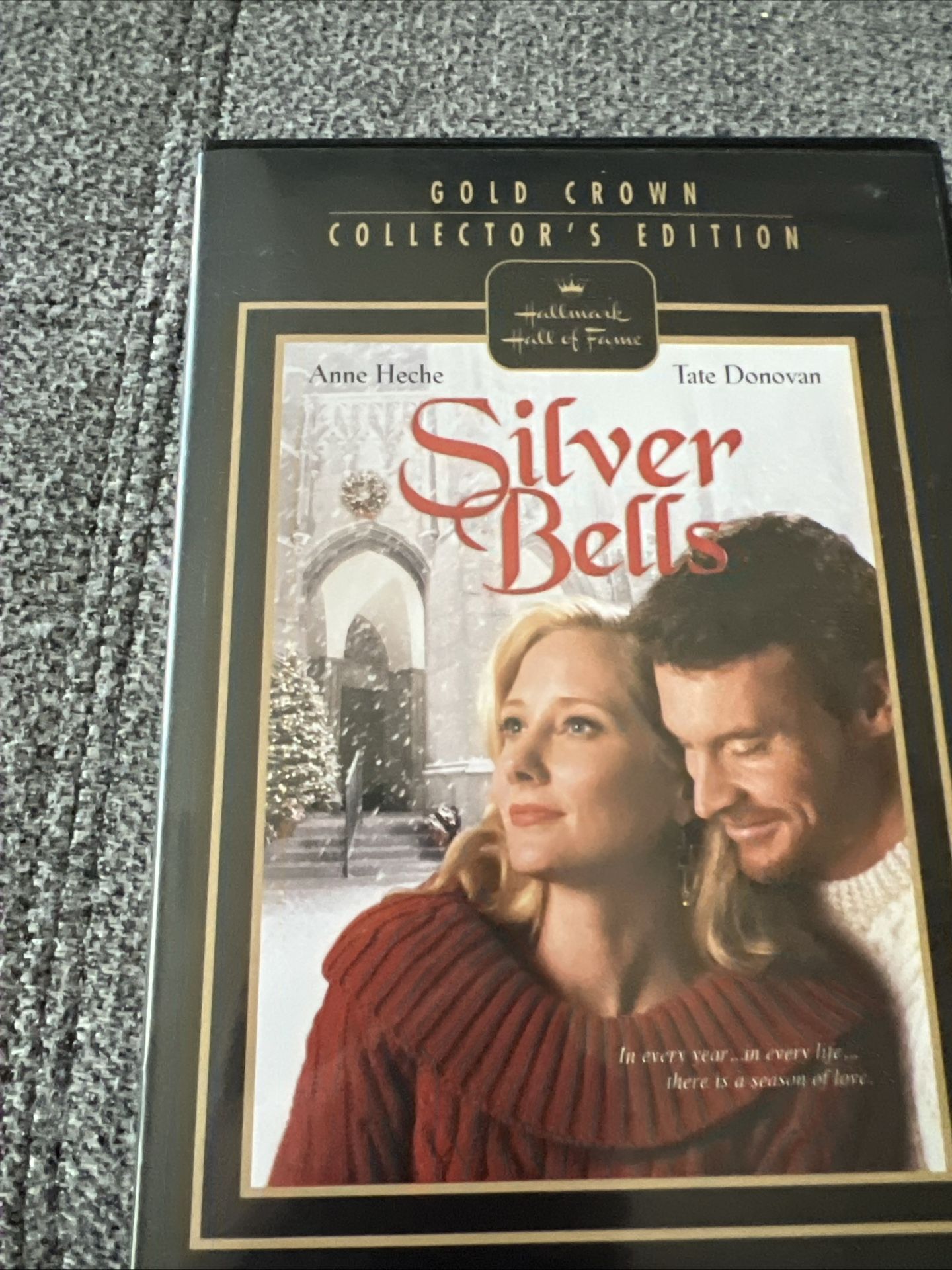 Hallmark Gold Crown Collector’s Edition Silver Bells W/Anne Heche 2005