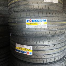 265 70 16 Brand New Tires