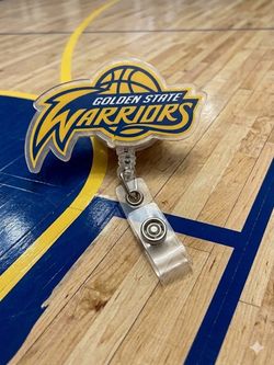 Golden State Warriors Retractable Badge Reel
