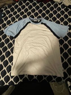 White and Blue Calvin Klein Shirt