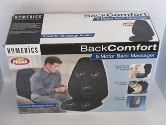 5 Motor Heated Massager for chair, sofa or auto NEW IN BOX