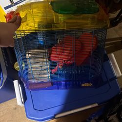 Kaytee Critter Trail Two Level Habitat for Pet Dwarf Hamsters, Gerbils or Mice