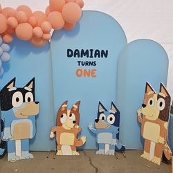 Bluey Big Foam Figures handpainted