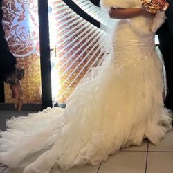 Ivory Wedding Dress - Size 12