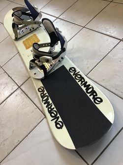 Size 157 Snowboard w/ Large Bindings