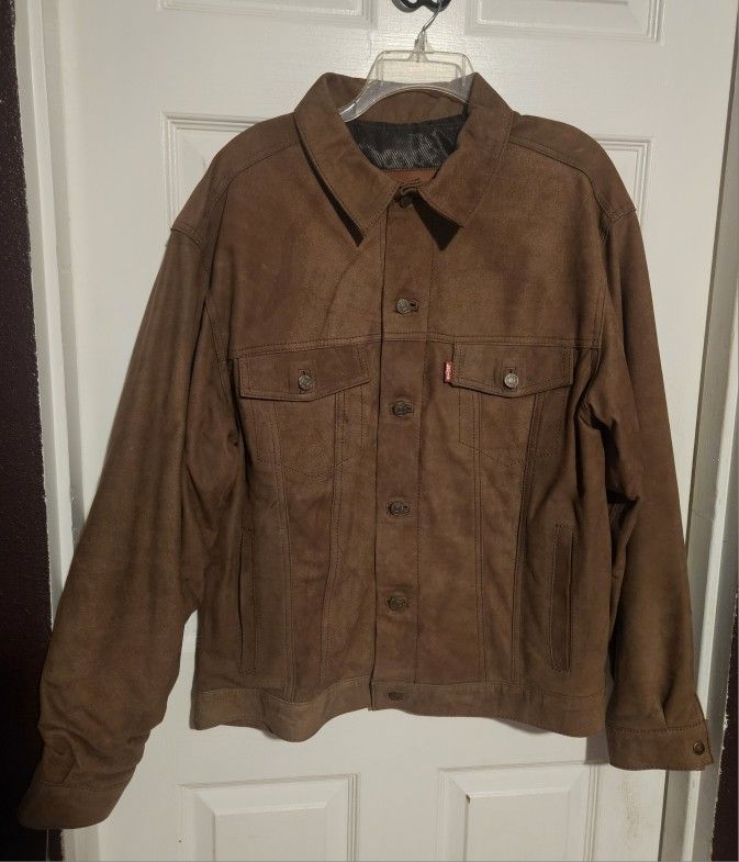 Levis Leather Jacket 