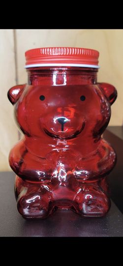 Gummy Bear Glass Jar