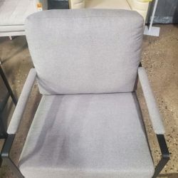 Light Gray Or Blue Upholstered Accent Chair(New In A Box)