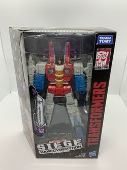 2018 Transformers Siege Starscream Figure