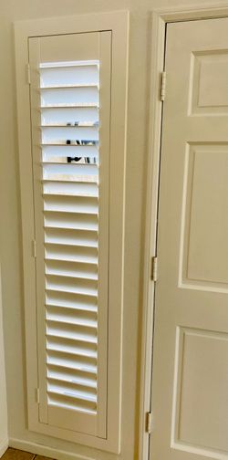 Solid Wood Shutters - Windows, Sliding & Closet Doors - Factory Direct Pricing - Professional Installation (Persianas de Madera Estilo Plantacion)