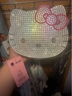 HELLO KITTY RHINESTONE PURSE BAG