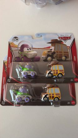 Disney Cars Buzz lightyear and Woody