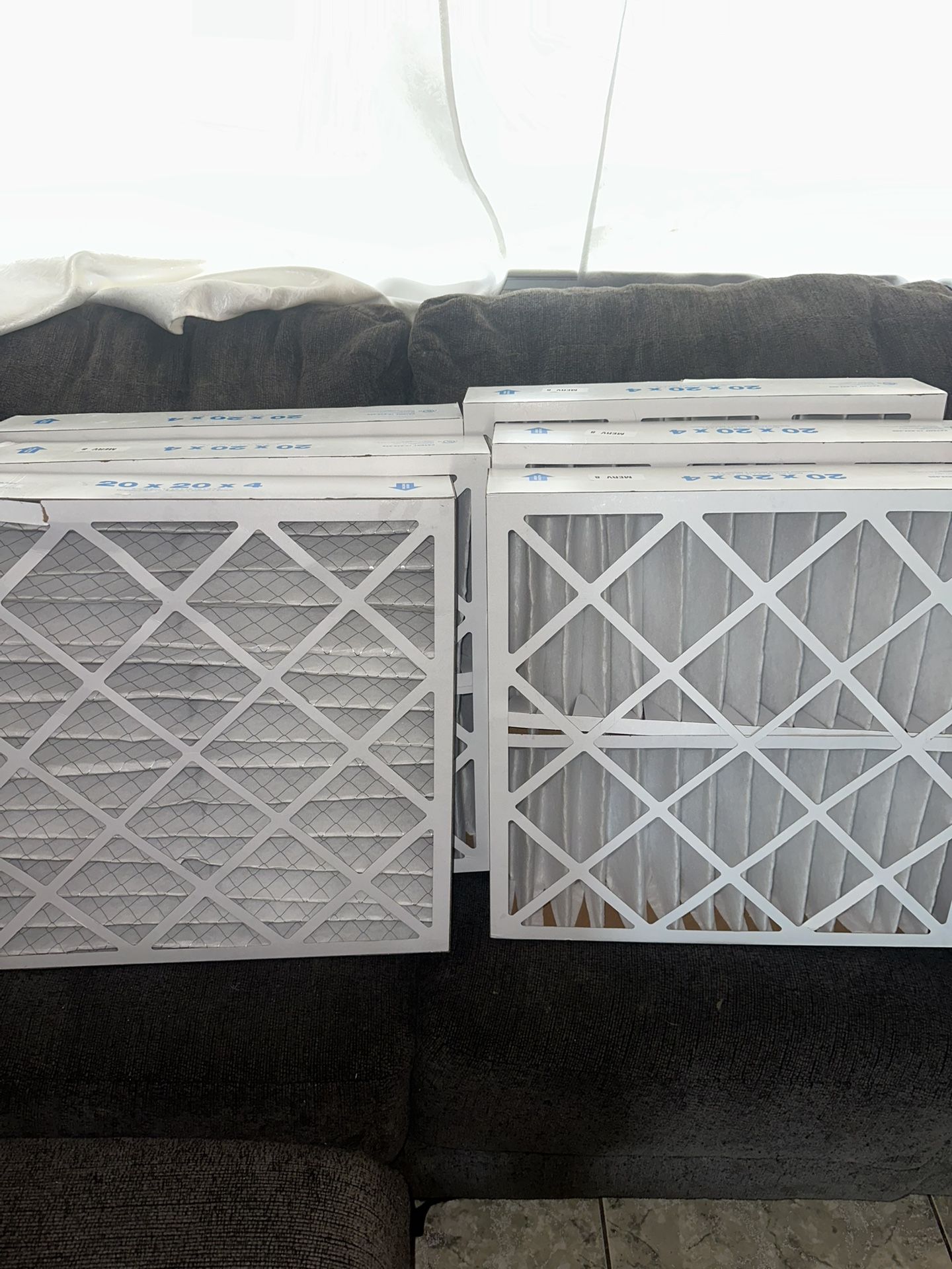 Aerostar 20x20x4 Filter 6 Pack