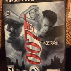 007 Everything Or Nothing Ps2