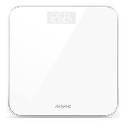 Brand New RENPHO Core 1S Digital Bathroom Scale – White | Factory Sealed