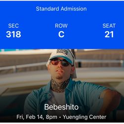 Bebesito Tickets