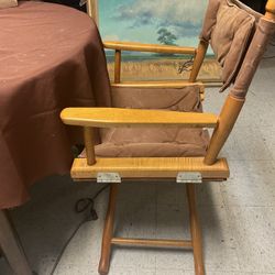 Antique Director Chair  Set Of Three