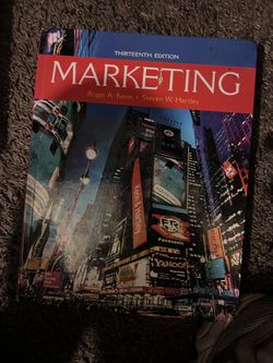 Marketing- Thirteenth Edition By Roger A Karin & Steven W Hartley