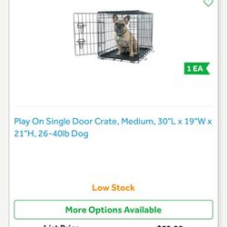 Single Door Dog Crate / cage