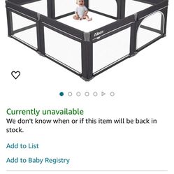 Large 74x74 Playpen