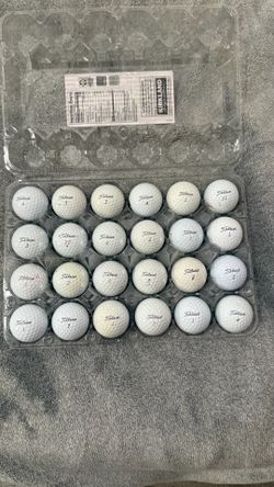 Titleist Pro V1 and Pro V1X golf balls