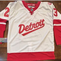 Lucas Raymond Detroit Red Wings 2025 Stadium Series Jersey Size XL (54)NWT 
