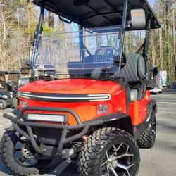2025 Denago Nomad XL 4-Passenger Lifted 48-Volt Lithium Golf Cart