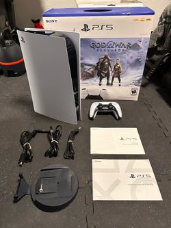 PS5 Disc Version, All Original Parts and Box Included