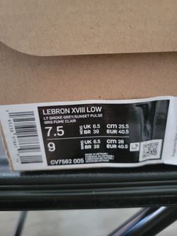 LeBron XVIII Low - Gently Worn