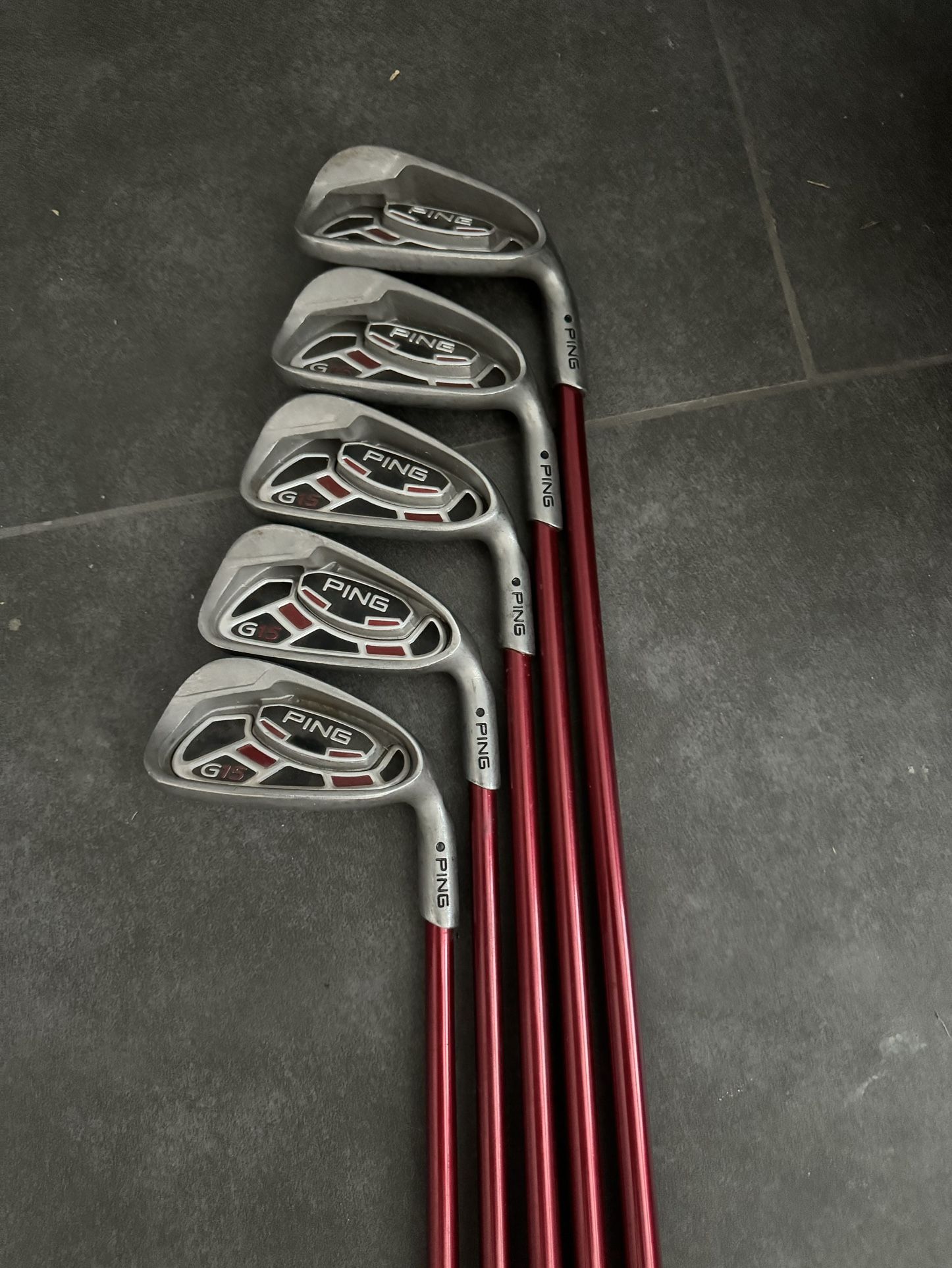 5 Ping G15 Irons Men’s Golf Clubs