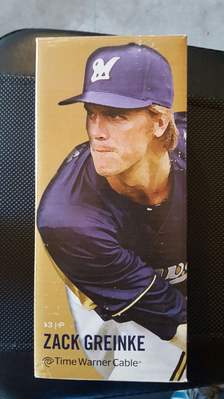 Zack greinke bobblehead new