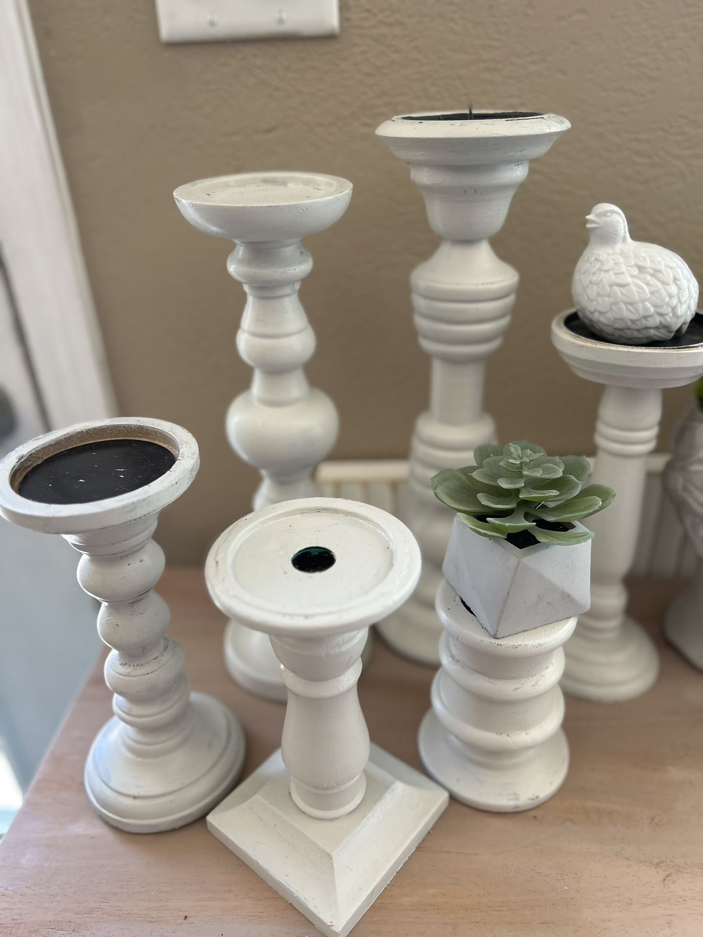 6 Candle Holders
