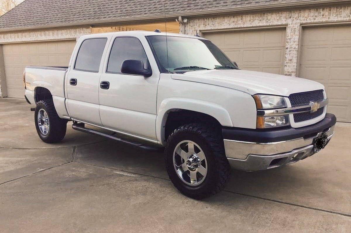White Silverado Fender Flares for Sale Used Cars with Custom Upgrades