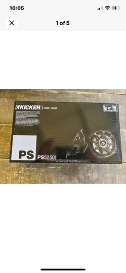 Kicker Powersport 5250 5 1/4 Speakers Pair