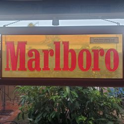 Vintage Marlboro sign